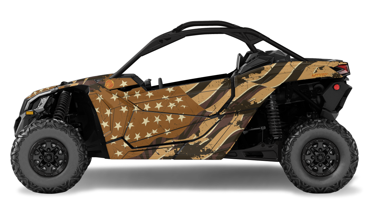 American Flag - Maverick X3 2-Door [2017+]