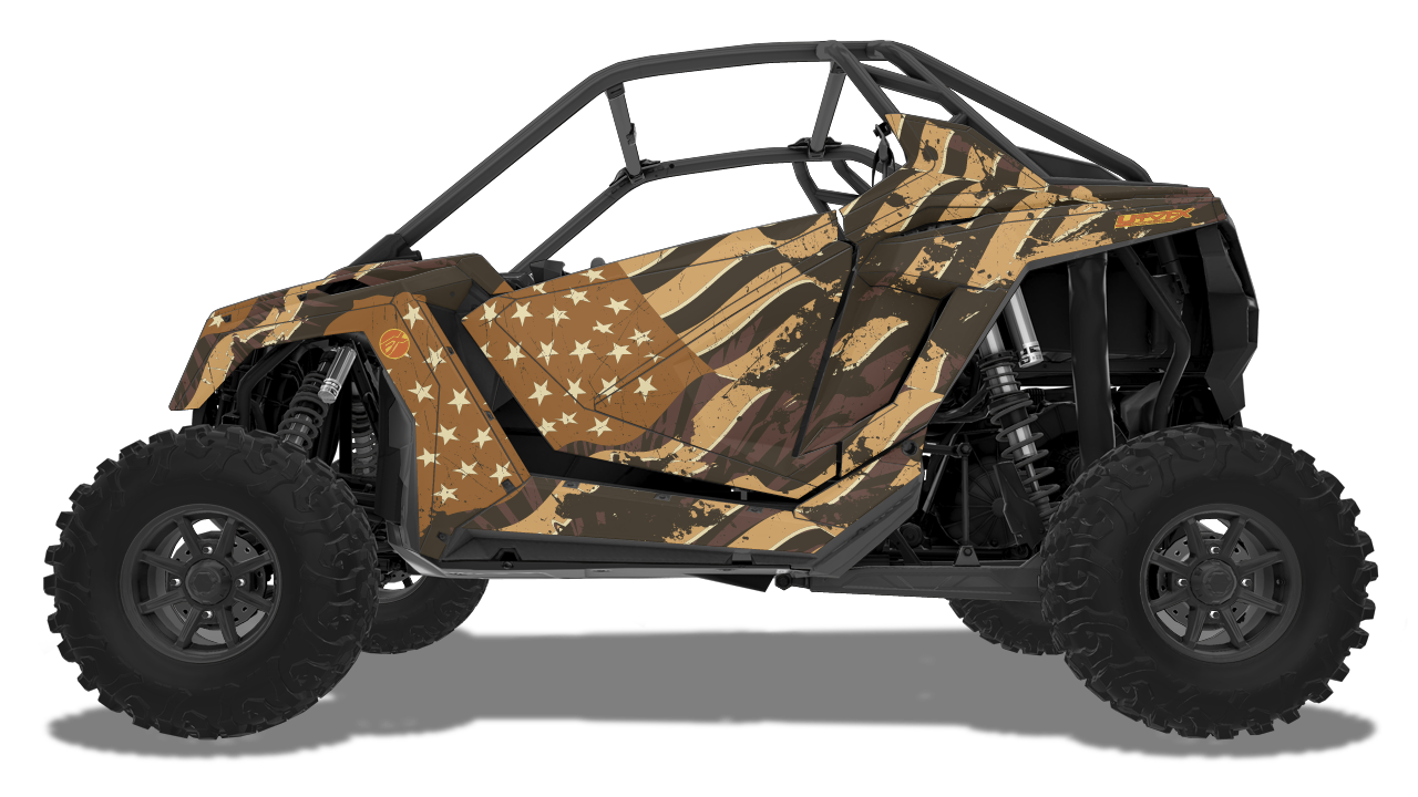 American Flag - RZR PRO 2-Door [2020+]