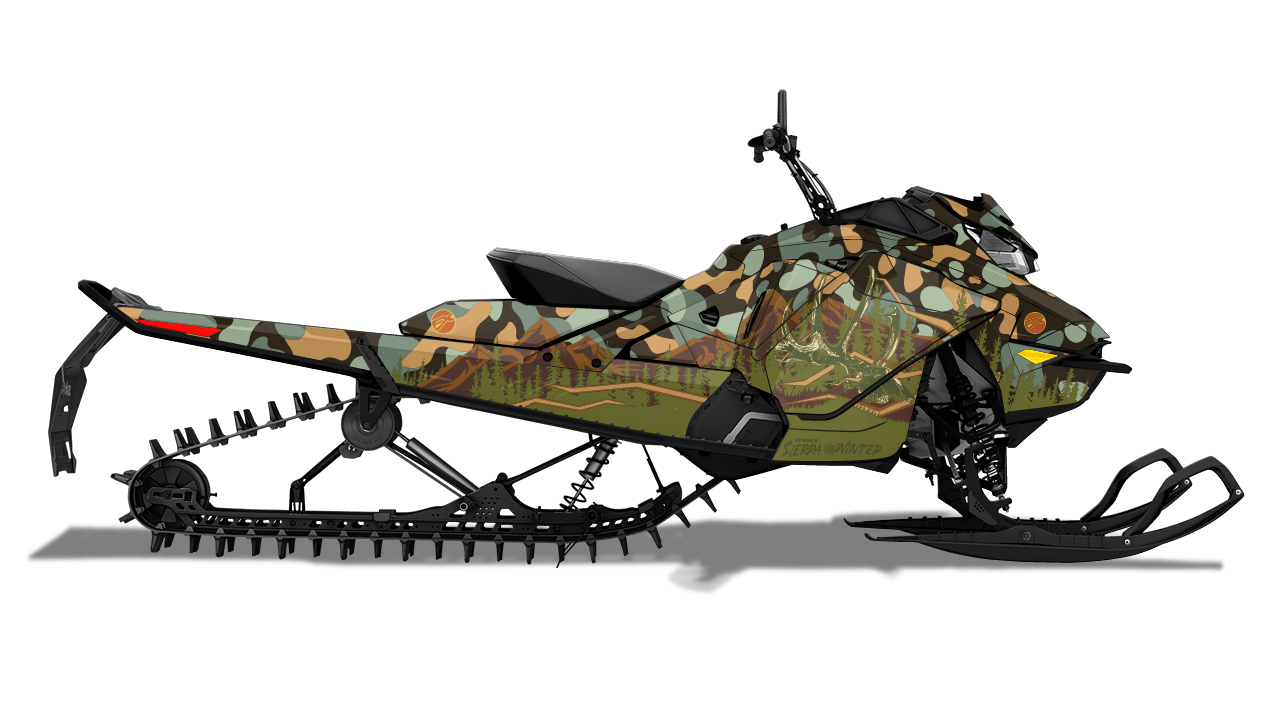 Sierra Winter Shed Sled (Colorway #1)