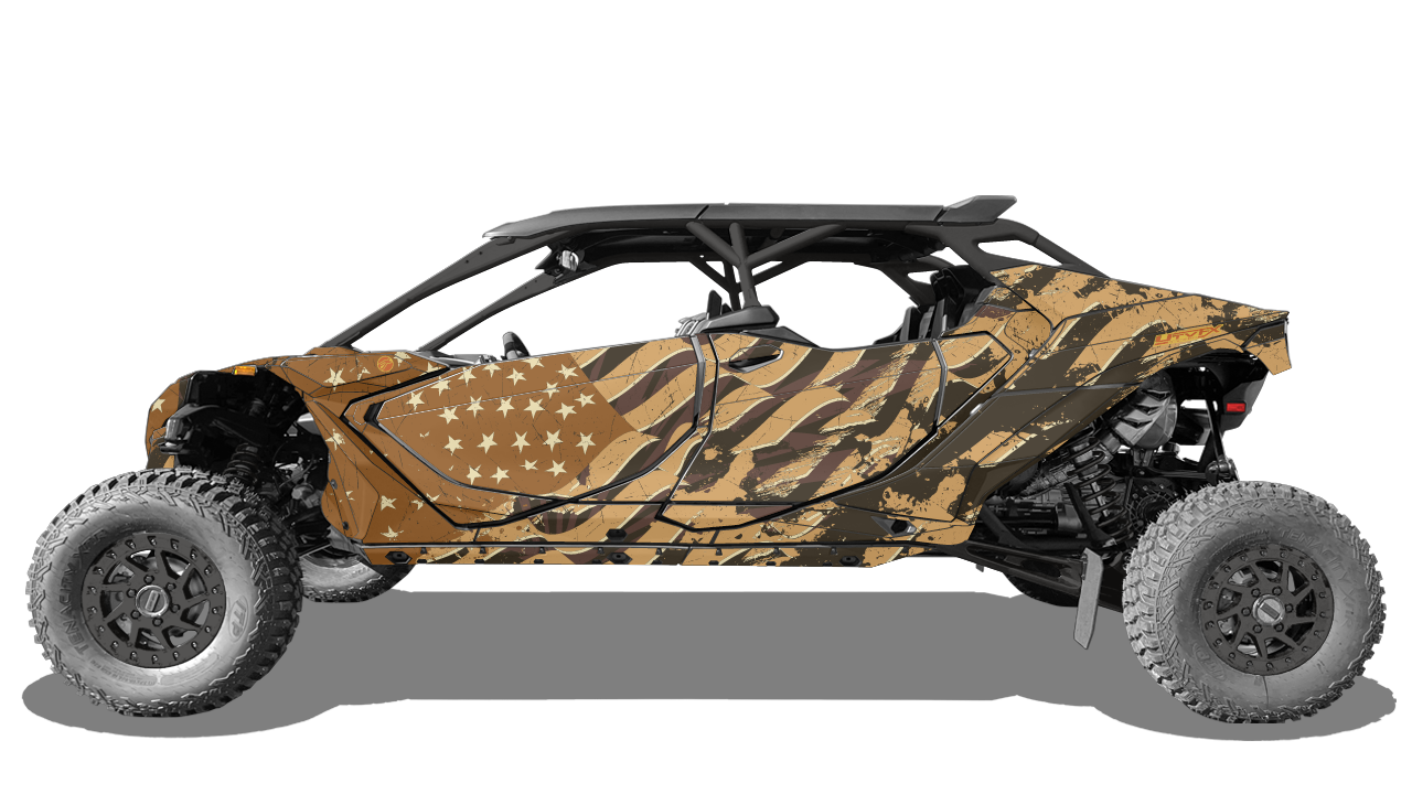 American Flag - Maverick R MAX 4-Door [2025+]